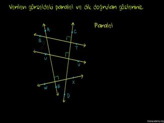 Paralel ve Dik Doğruları Tanımlamak izle
